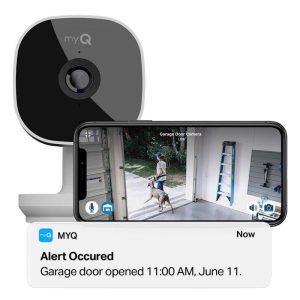 Chamberlain Plug-in Indoor White Security Camera