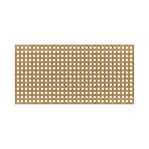 ProWood 48 in. W X 96 in. L Brown Wood Lattice Panel