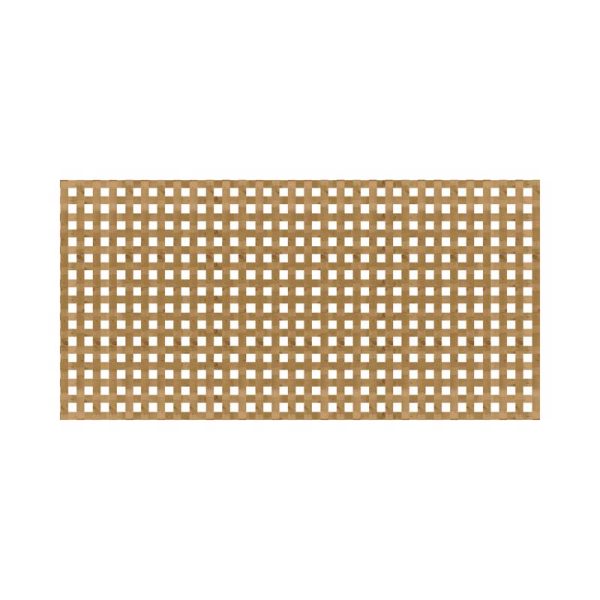 ProWood 48 in. W X 96 in. L Brown Wood Lattice Panel