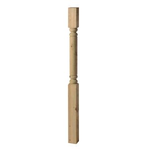 ProWood 4 in. X 4 in. W X 4.5 ft. L Southern Yellow Pine Post #2/BTR Grade