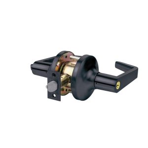 Tell Manufacturing Matte Black Entry Lever 2 in.