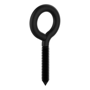 National Hardware 0.44 in. D X 3-7/8 in. L Storm Shine Steel Screw Eye 190 lb 2 pk