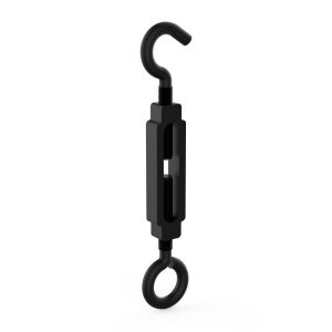 National Hardware 3/8 in. D X 10-1/2 in. L Zinc-Plated Steel Hooks/Eye Turnbuckle 215 lb 1 pk