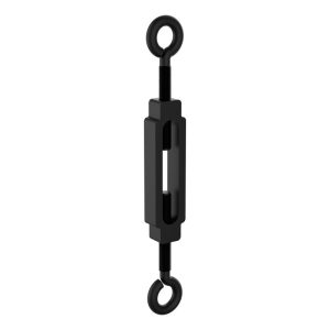 National Hardware 1/4 in. D X 7-1/2 in. L Black Steel Eye Turnbuckle 90 lb 1 pk