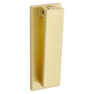 National Hardware 4.75 in. L Brushed Gold Brass Door Knocker
