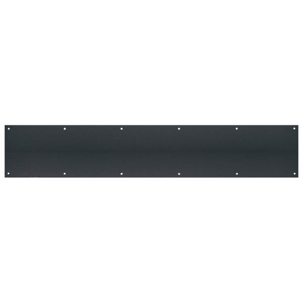 Tell Manufacturing 30 in. H X 6 in. L Matte Stainless Steel Kickplate