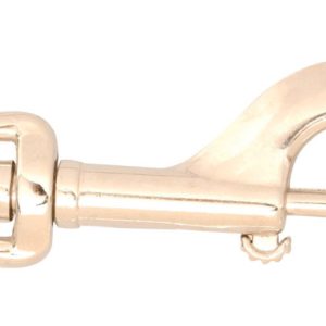 Campbell 1/2 in. D X 3-1/2 in. L Nickel-Plated Zinc Bolt Snap 90 lb