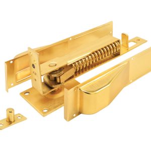 Bommer 3.8 in. L Satin Brass Door Hinge 1 pk