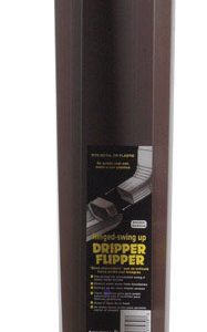 Amerimax Dripper Flipper 2.5 in. H X 4.5 in. W X 30 in. L Brown Vinyl Downspout Extension