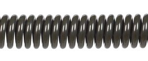 Prime-Line 1.38 in. D X 8 in. L Black Steel Gate Spring