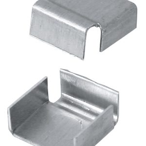 Prime-Line Mill Aluminum Spreader Bar Clip For 5/8 inch 100 pk