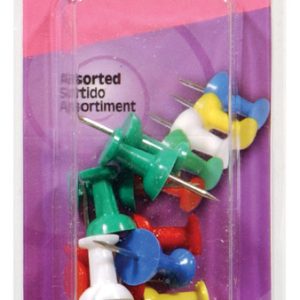 Hillman Assorted Push Pins 16 pk