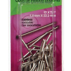 Hillman 17 Ga. X 7/8 in. L Stainless Steel Brad Nails 1 pk 2 oz