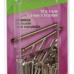 Hillman 17 Ga. X 1-1/4 in. L Stainless Steel Brad Nails 1 pk 2 oz