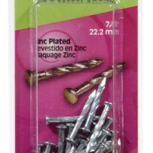 Hillman 7/8 in. Trim Zinc-Plated Steel Nail Flat Head