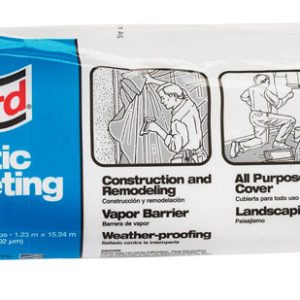 Film-Gard Plastic Sheeting 4 mil X 4 ft. W X 50 ft. L Polyethylene Clear