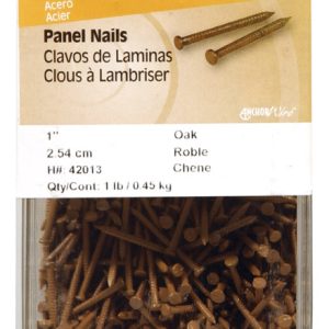 Hillman 1 in. Panel Steel Nail Flat Head