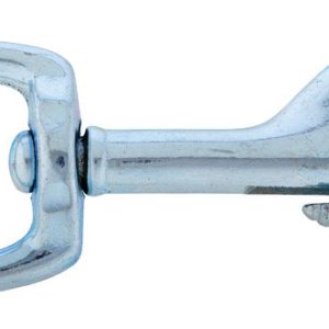 Campbell 1 in. D X 4-5/8 in. L Zinc-Plated Iron Bolt Snap 100 lb