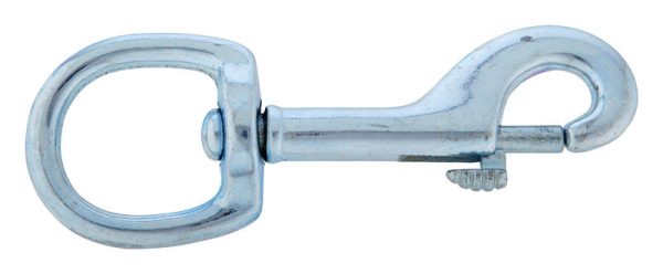 Campbell 1 in. D X 4-5/8 in. L Zinc-Plated Iron Bolt Snap 100 lb