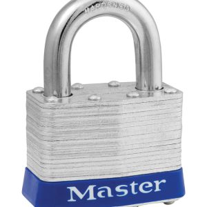 Master Lock 1-1/2 in. H X 1-1/8 in. W X 2 in. L Steel 4-Pin Cylinder Re-Pinnable Padlock Keyed Alike
