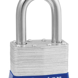 Master Lock 1-1/2 in. H X 1-1/8 in. W X 2 in. L Steel Pin Tumbler Padlock Keyed Alike