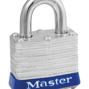 Master Lock 1-5/16 in. H X 3/4 in. W X 1-9/16 in. L Steel Pin Tumbler Padlock Keyed Alike