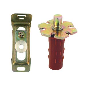 Prime-Line Gold Steel Bi-fold Door Pivot 1 pk