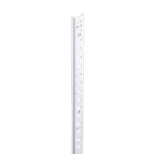 Knape & Vogt White Steel Heavy Duty Shelf Bracket 23 Ga. 48 in. L 250 lb