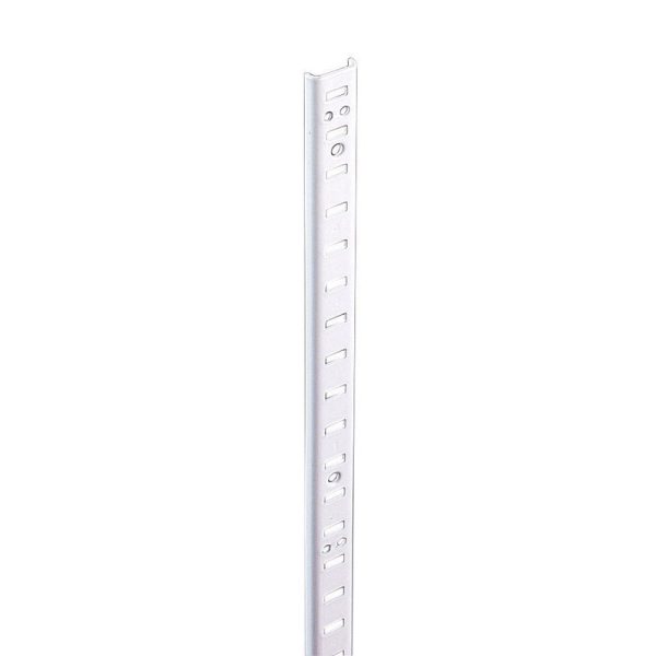 Knape & Vogt White Steel Heavy Duty Shelf Bracket 23 Ga. 48 in. L 250 lb