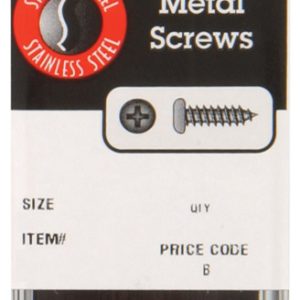 Hillman No. 8 X 1/2 in. L Phillips Pan Head Sheet Metal Screws 5 pk