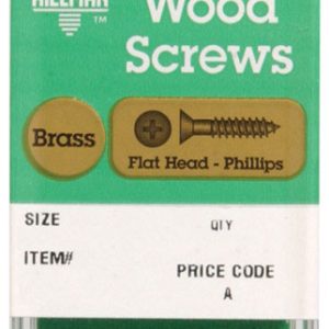 Hillman No. 8 X 1 in. L Phillips Wood Screws 4 pk