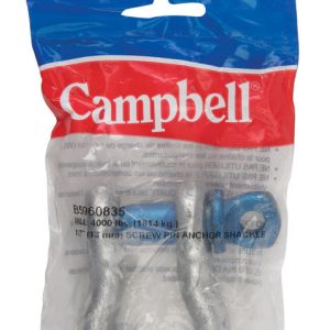 Campbell Galvanized Forged Steel Anchor Shackle 6500 lb