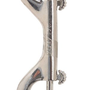 Campbell 3/8 in. D X 4 in. L Nickel-Plated Zinc Double Ended Bolt Snap 60 lb