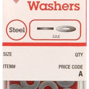 Hillman Zinc-Plated Steel #6 SAE Flat Washer 30 pk