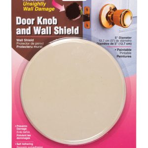 Prime-Line 1/4 in. W X 5 in. L Vinyl Ivory Wall Protector Mounts to wall 5 in.