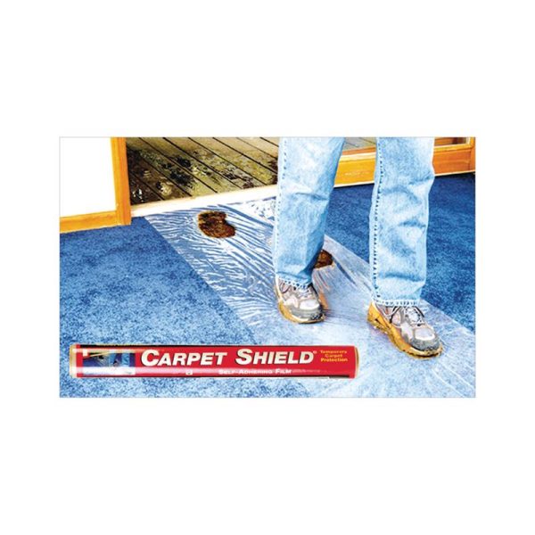 Surface Shields Carpet Shield Self-Adhering Film 3 mil X 24 in. W X 50 ft. L Polyethylene Clear