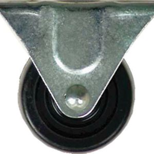 Shepherd Hardware 2-1/2 in. D Soft Rubber Caster 100 lb 1 pk