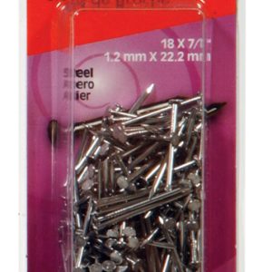 Hillman 7/8 in. Wire Bright Steel Nail Flat Head
