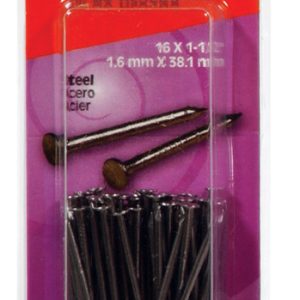 Hillman 1-1/2 in. Wire Bright Steel Nail Flat Head