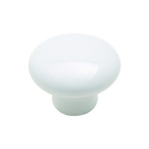 Amerock Allison Round Cabinet Knob 1-1/4 in. D 15/16 in. Flat 1 pk