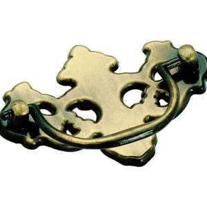 Amerock Allison Allison Drop Cabinet Pull 3 in. Antique Brass 1 pk