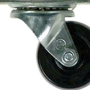 Shepherd Hardware 2-1/2 in. D Swivel Hard Rubber Caster 175 lb 1 pk