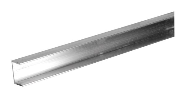Boltmaster 1/16 in. X 1/2 in. W X 48 in. L Mill Aluminum U Channel