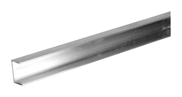 Boltmaster 1/16 in. X 1/2 in. W X 48 in. L Mill Aluminum U Channel