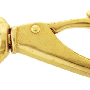 Campbell 3/4 in. D X 4-1/2 in. L Polished Bronze Quick Snap 140 lb