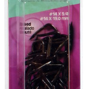 Hillman No. 14 X 5/8 in. L Blue Steel Double Point Tacks 1.5 pk
