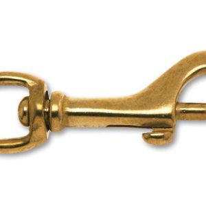 Campbell 3/8 in. D X 2-15/16 in. L Polished Bronze Bolt Snap 80 lb