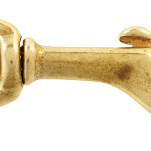 Campbell 5/8 in. D X 3-1/16 in. L Polished Bronze Round Swivel Eye Bolt Snap 40 lb