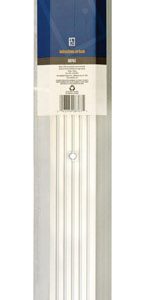 M-D 0.5 in. H X 3.88 in. W X 36 in. L Mill Aluminum Commercial Threshold Gray