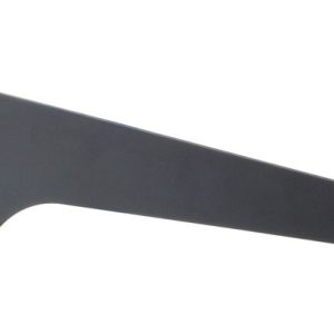Knape & Vogt Black Steel Regular Duty Bracket 16 Ga. 8 in. L 160 lb